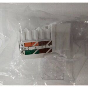 VCE 10-Pack Cat6 Keystone Jacks